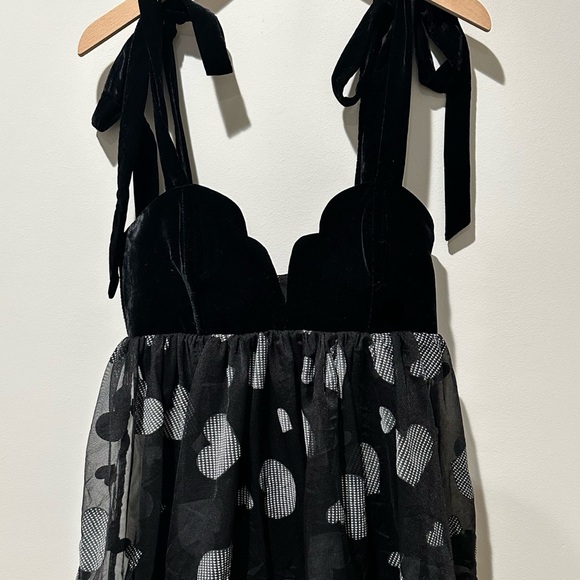 New!For Love & Lemons Alexandra Mini Dress
Velvet Heart Houndstooth - Picture 5 of 15